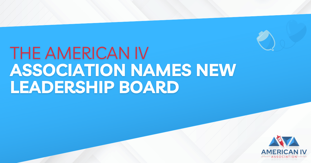 The American IV Association Names New Leadership Board
